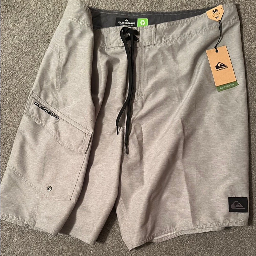 Quiksilver Gray Board Shorts